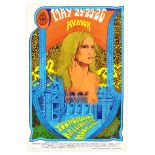 Advertising Poster Young Bloods Kaleidoscope Hour Glass Psychedelic Nude