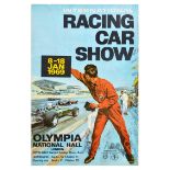 Sport Poster Racing Car Show Olympia London British Racing Sports Car Club