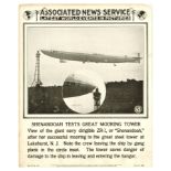 Propaganda Poster Shenandoah Navy Dirigible Zeppelin
