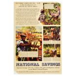 Propaganda Poster National Savings Colonial Resources