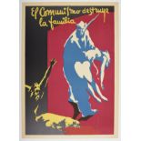 War Poster Communism Destroys The Family Spanish Civil War