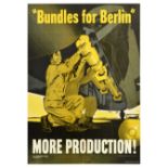 War Poster Bundles For Berlin US Army WWII Bomb