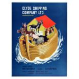 Advertising Poster Shipping Company Noahs Arc