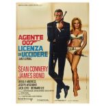 Cinema Poster 007 Licenza Di Uccidere James Bond Dr No Sean Connery
