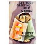 Advertising Poster UNICEF Let Your Greeting Help A Child