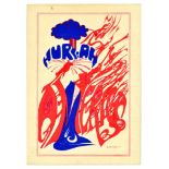 Advertising Poster Hurrah America Hippy Psychedelic Cram Posters