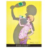 Propaganda Poster Set Anti Alcohol Abuse Drink Driving USSR Vodka