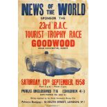 Sport Poster Goodwood RAC Tourist Trophy Race Aston Martin