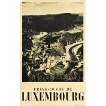 Travel Poster Grand Duche De Luxembourg Grand Duchy Of Luxembourg