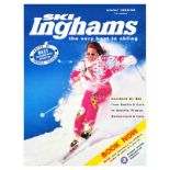 Travel Poster Ski Inghams Tour Operator Winter Sports