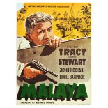 Movie Poster Malaya Spencer Tracy James Stewart MGM