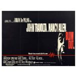 Movie Poster Blow Out John Travolta Mystery Neo Noir