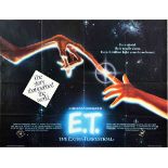 Movie Poster ET Extra Terrestrial SciFi Spielberg Alien