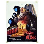 Movie Poster Le Nom De La Rose Name Of A Rose Connery Umberto Eco