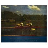 Advertising Poster Thomas Eakins Rowers The Rowing Pictures