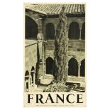 Travel Poster France Roman Cloister Frejus Var Cloitre Roman