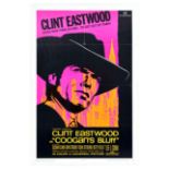 Movie Poster Clint Eastwood Coogans Bluff Crime Thriller