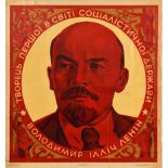 Propaganda Poster Lenin Creator Of Socialist State USSR Communism
