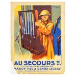 Movie Poster Au Secours Help Soldier Comedy Harry Peil