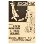 Propaganda Poster Legionnaire Difference French Legion Army Elegant