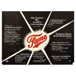 Movie Poster Fame Alan Parker USA Musical Film