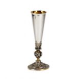 Gilded silver goblet. St. Petersburg, 84 samples, late 19th century.