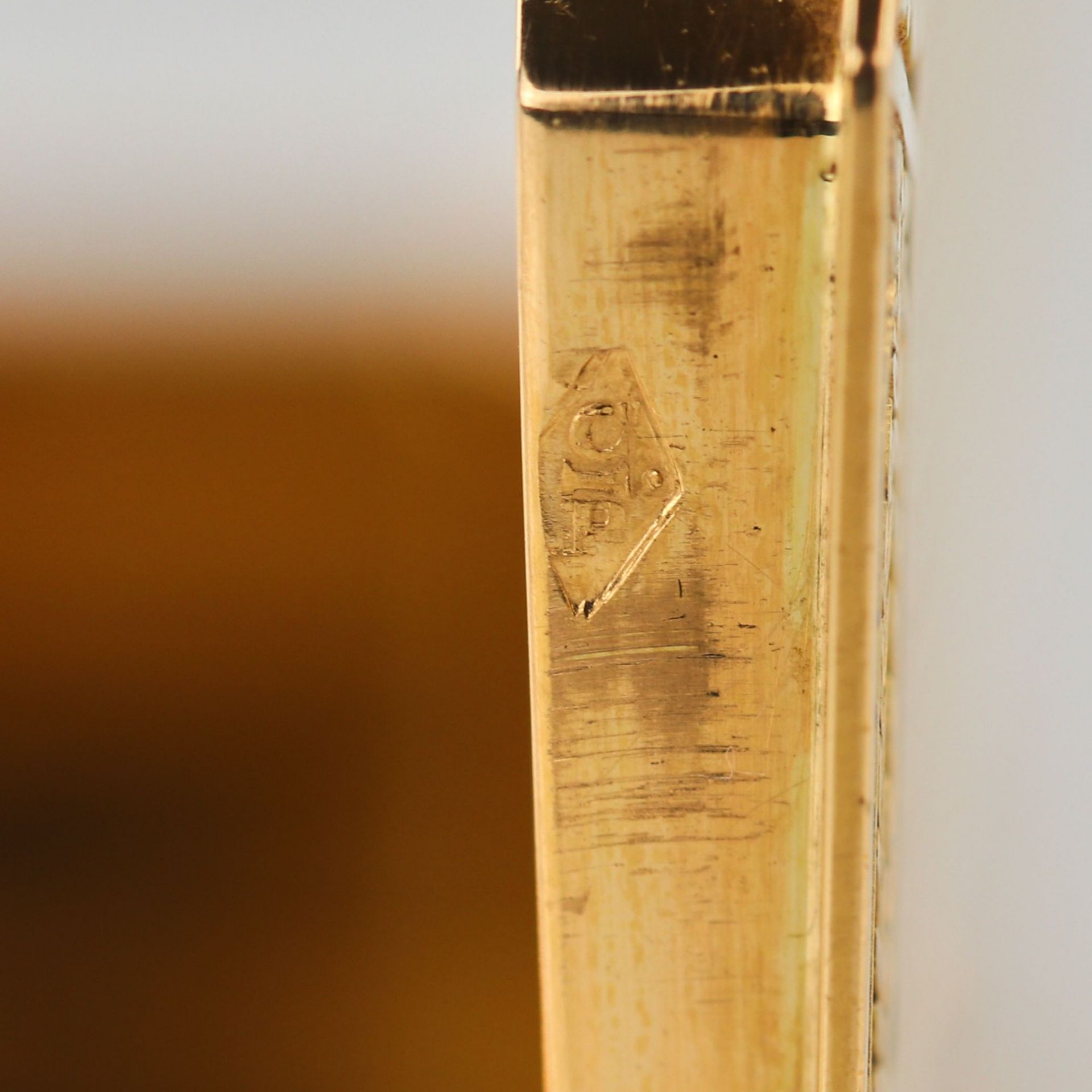 19th century French gold toothpick case. - Bild 7 aus 8