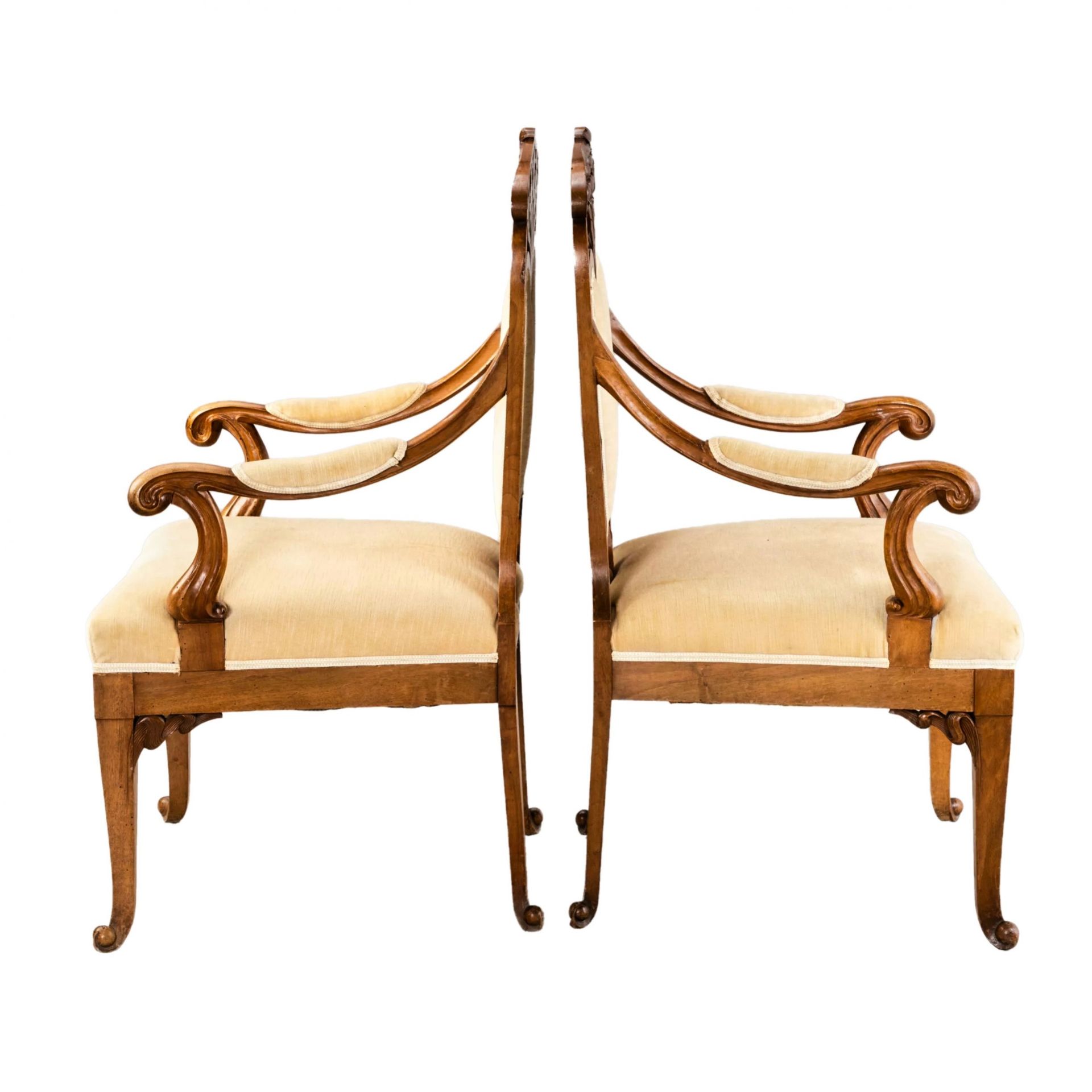 Furniture set in Art Nouveau style. France. 1905 - Image 7 of 13
