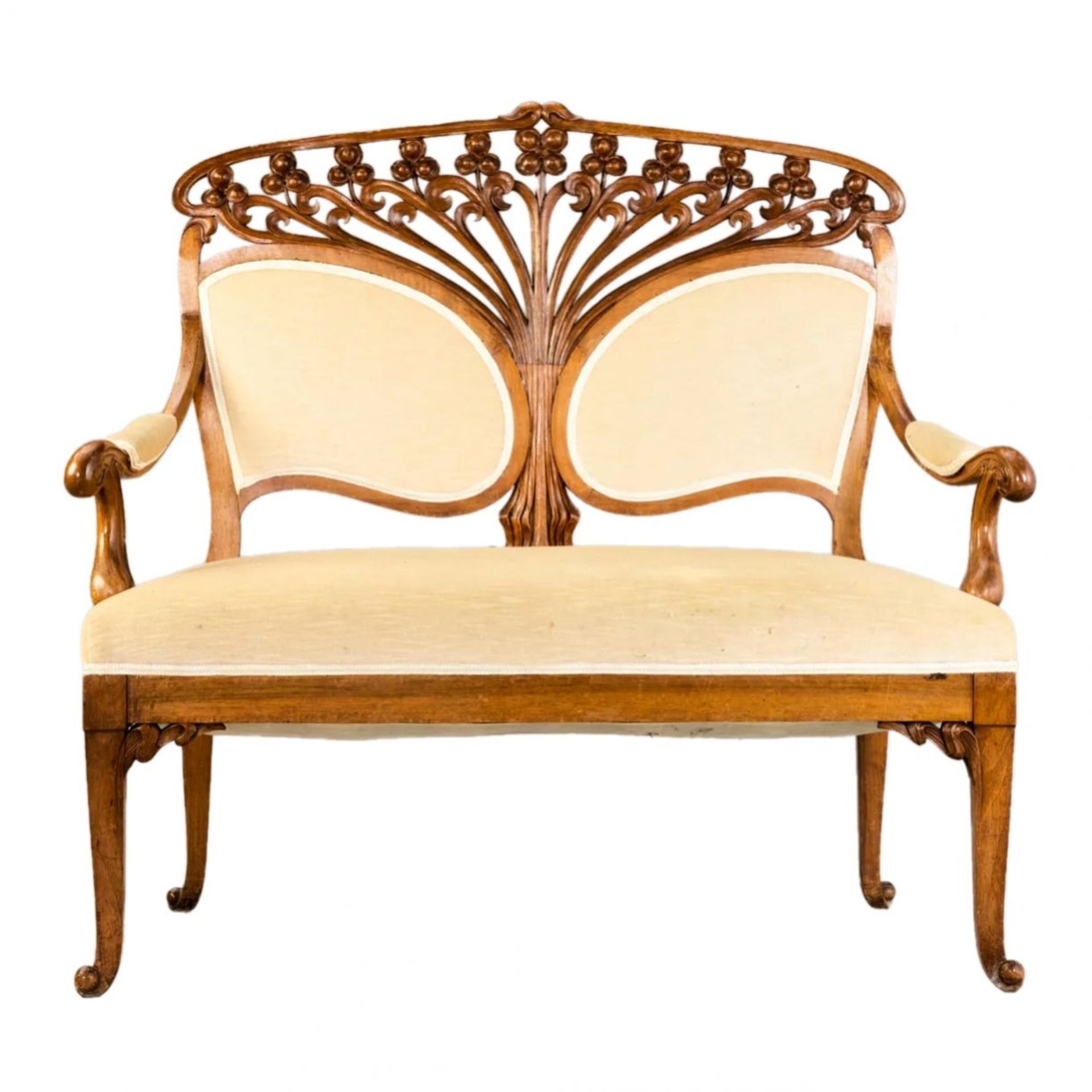 Furniture set in Art Nouveau style. France. 1905 - Image 3 of 13