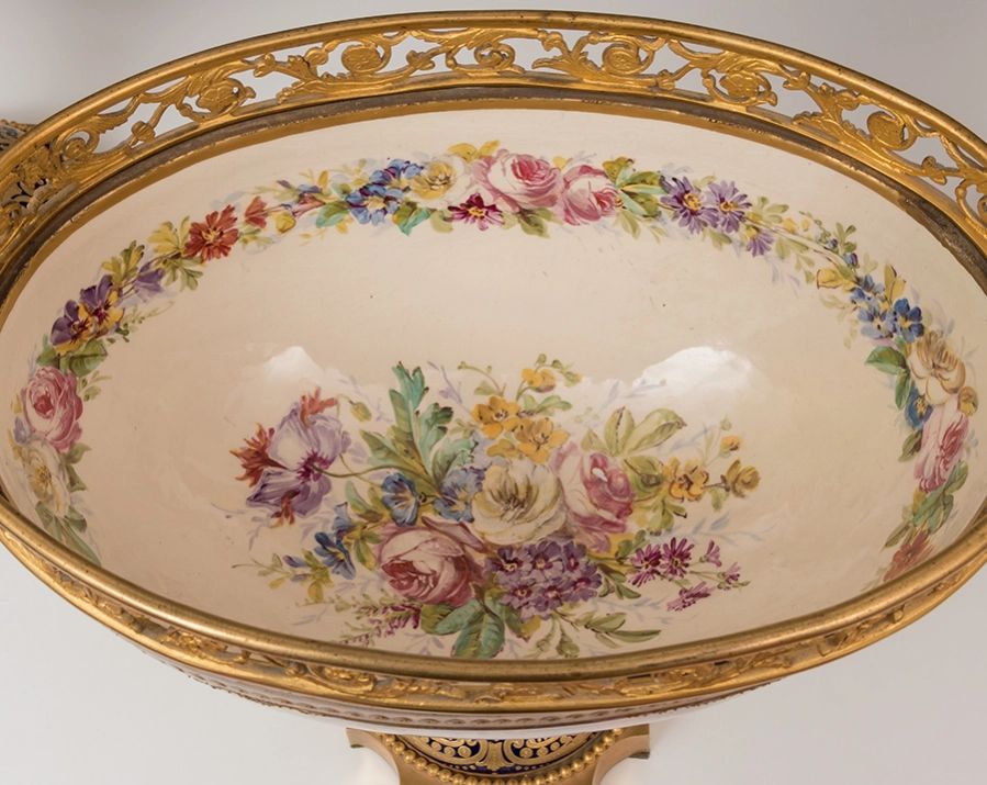 Sevres Porcelain set 19th century. - Image 7 of 8