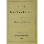 Hoffmann v. Fallersleben,(A.H.).