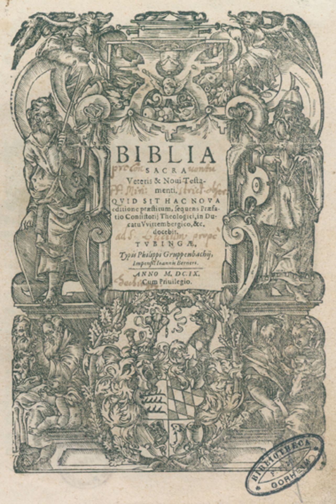 Biblia sacra,