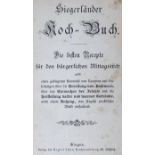 Siegerländer Koch-Buch.