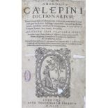 Calepinus,A.