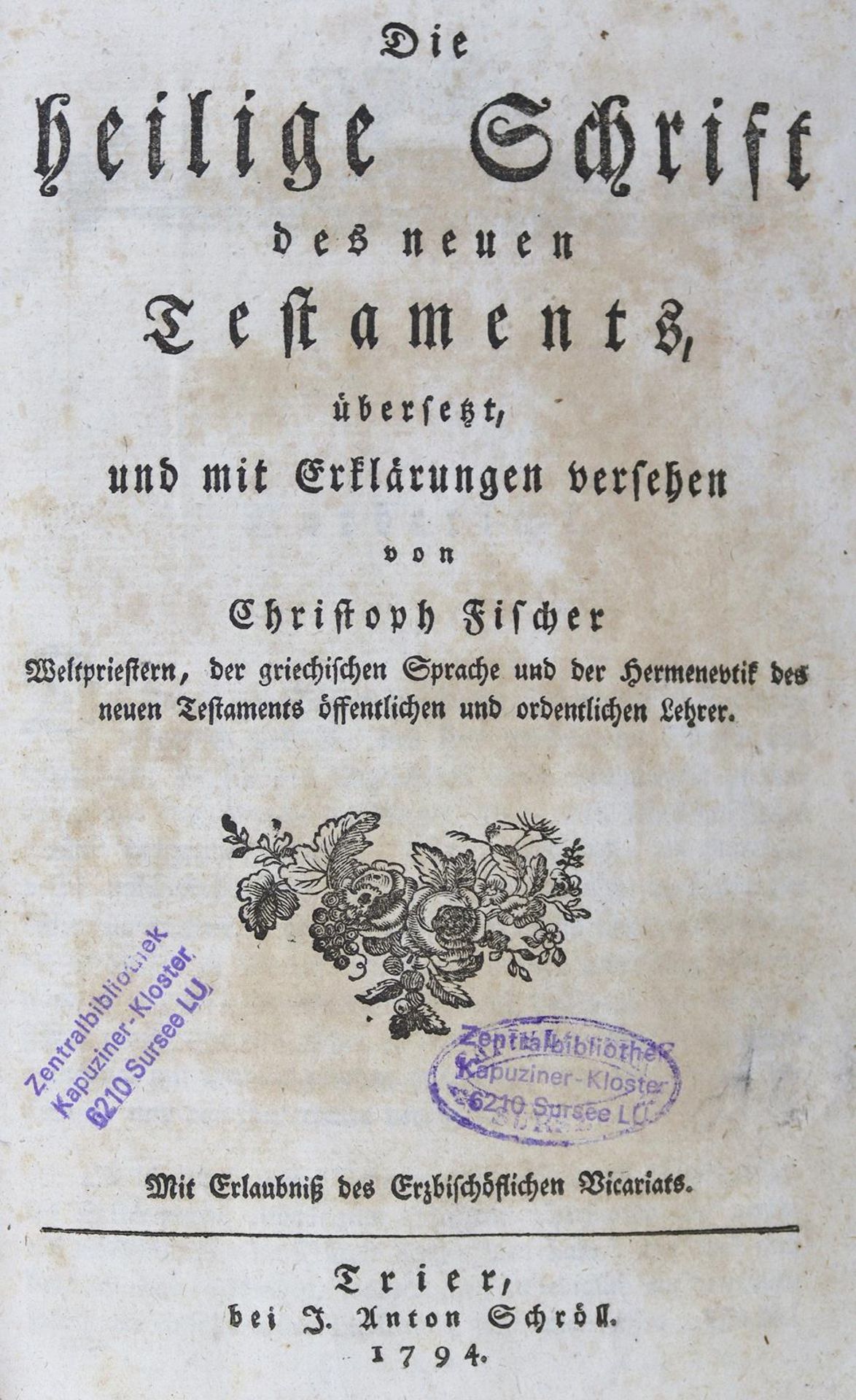 Biblia germanica. - Bild 2 aus 2