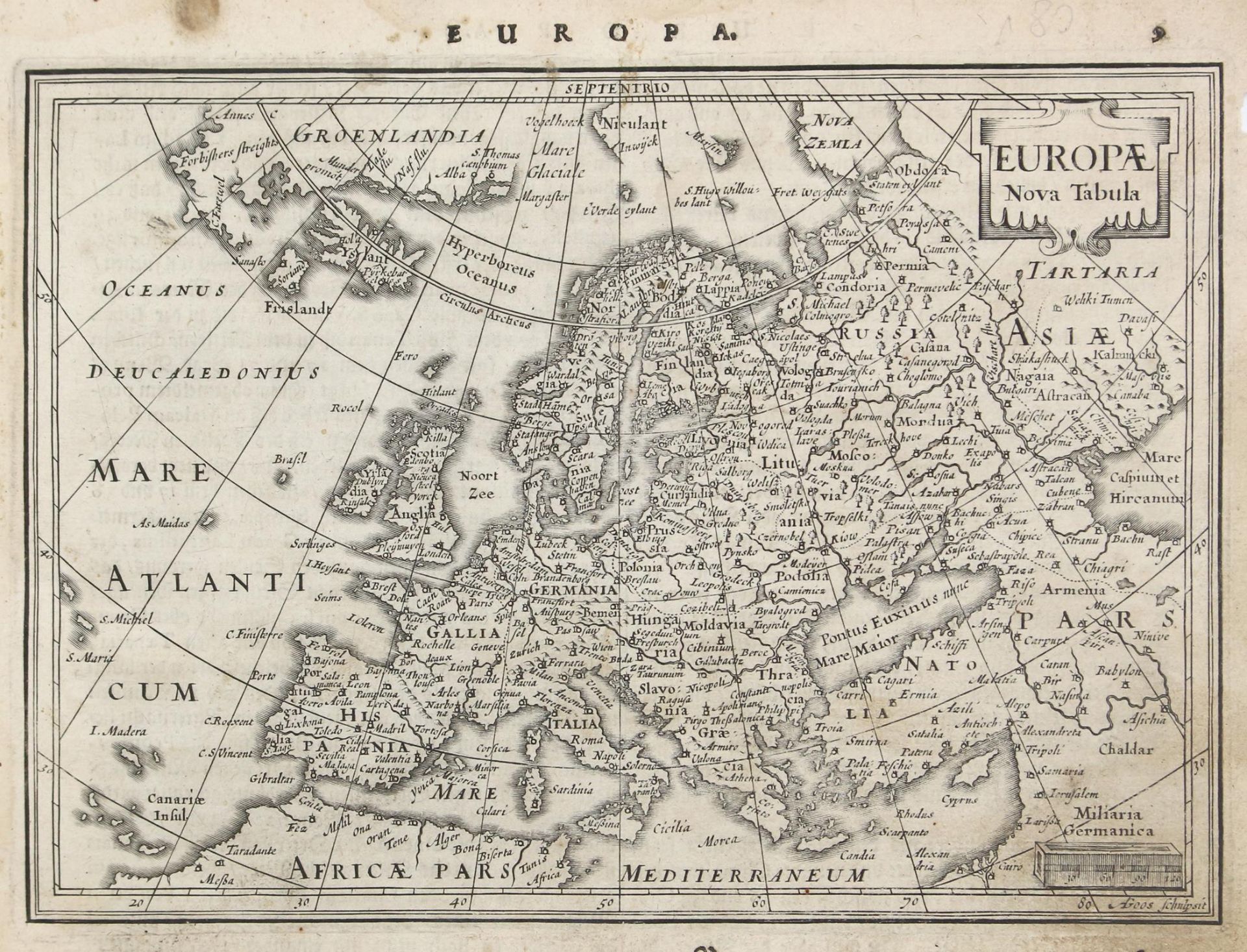 Europae Nova Tabula.