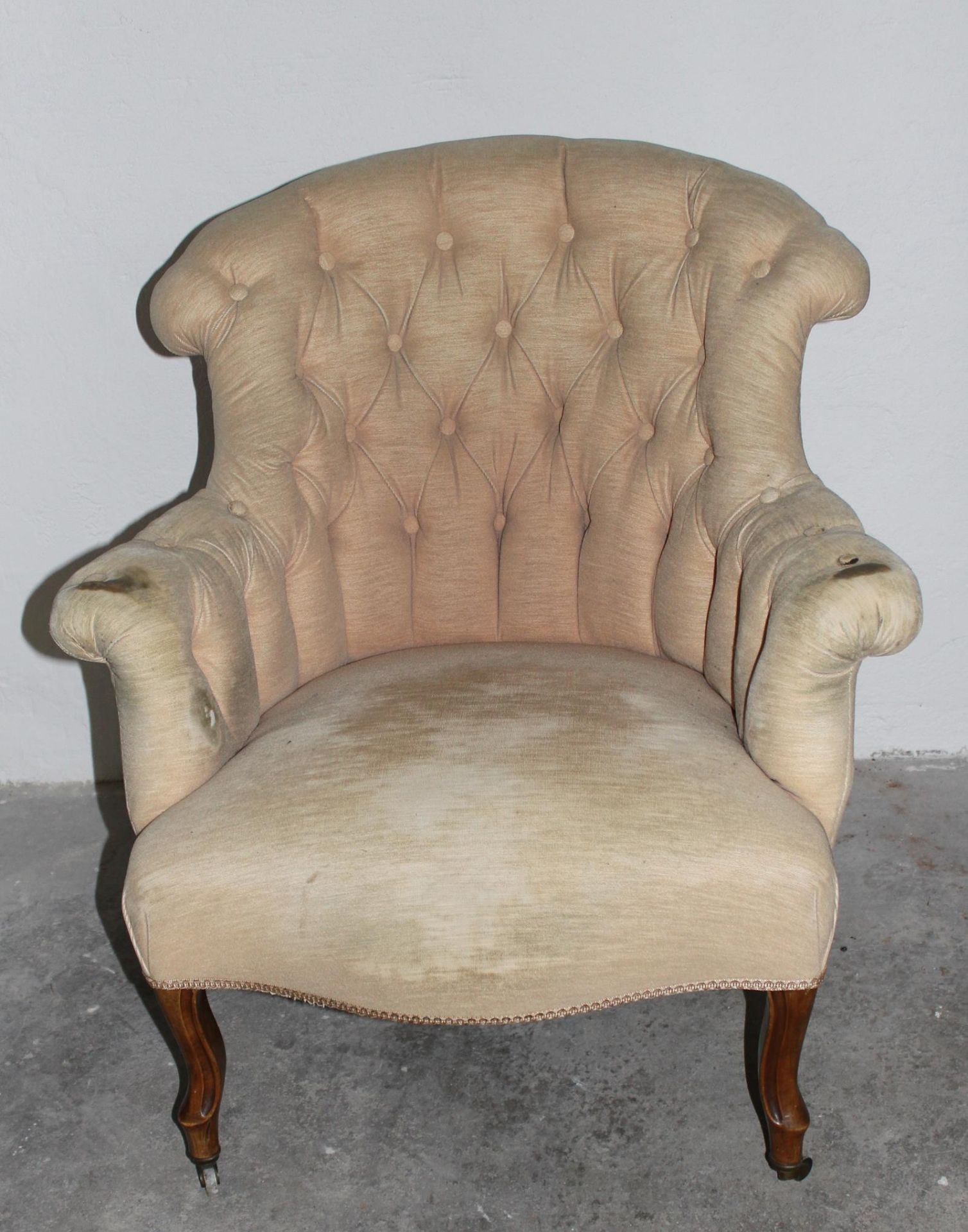 Barocksofa u. 2 Sessel. - Image 2 of 3