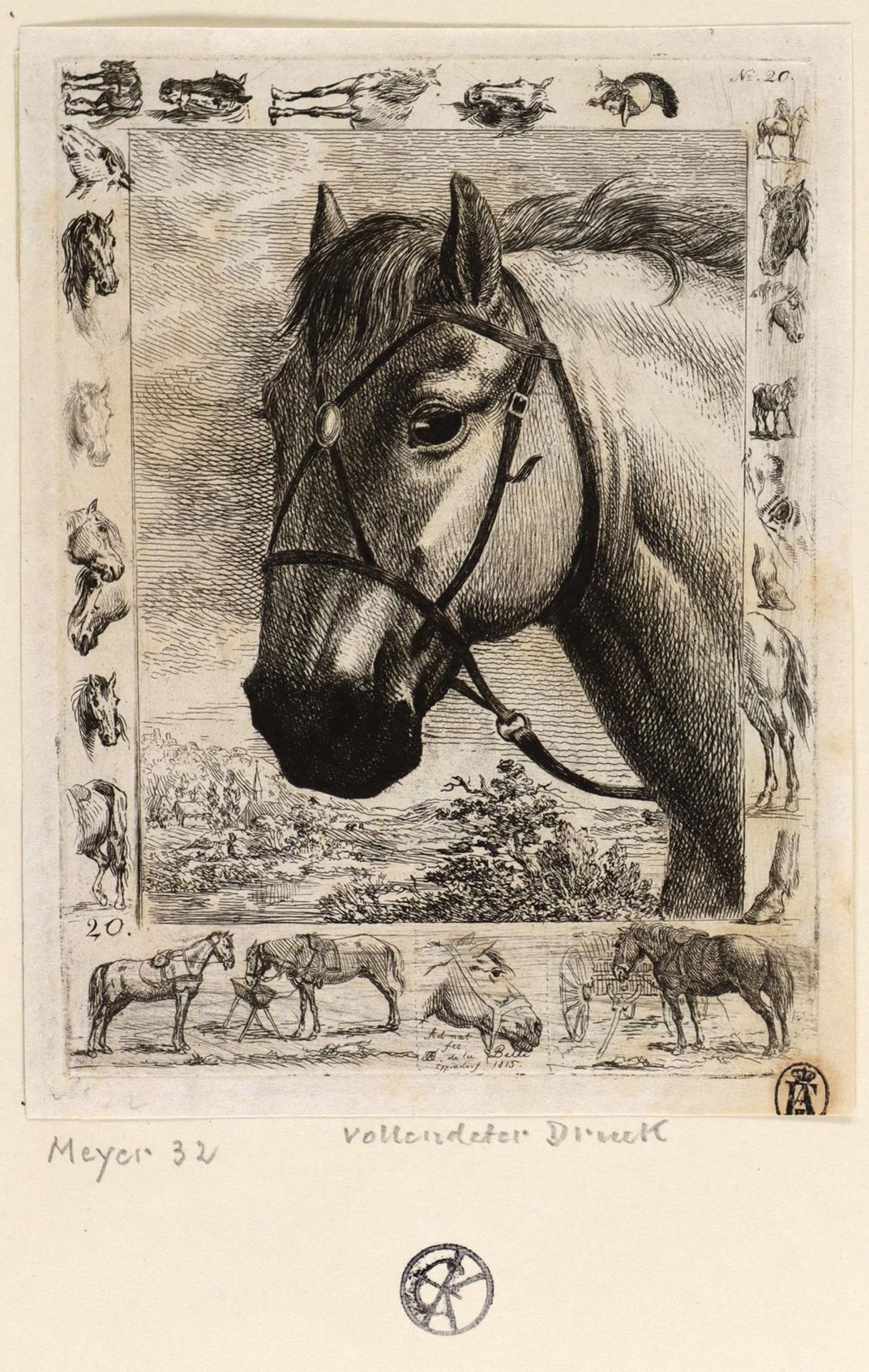 Belle, Friedrich August de la - Image 4 of 4