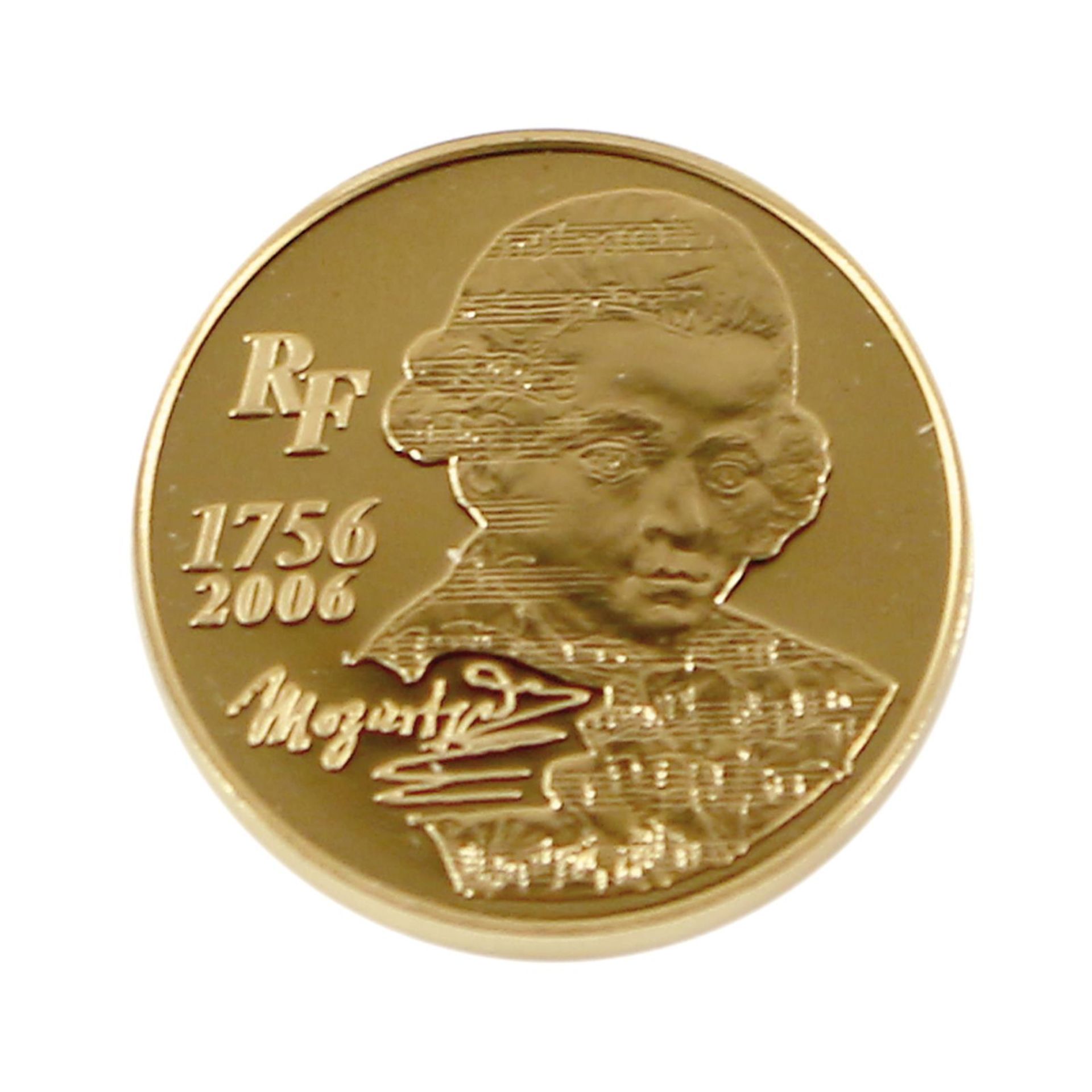 10 Euro Gold Mozart - Image 2 of 2