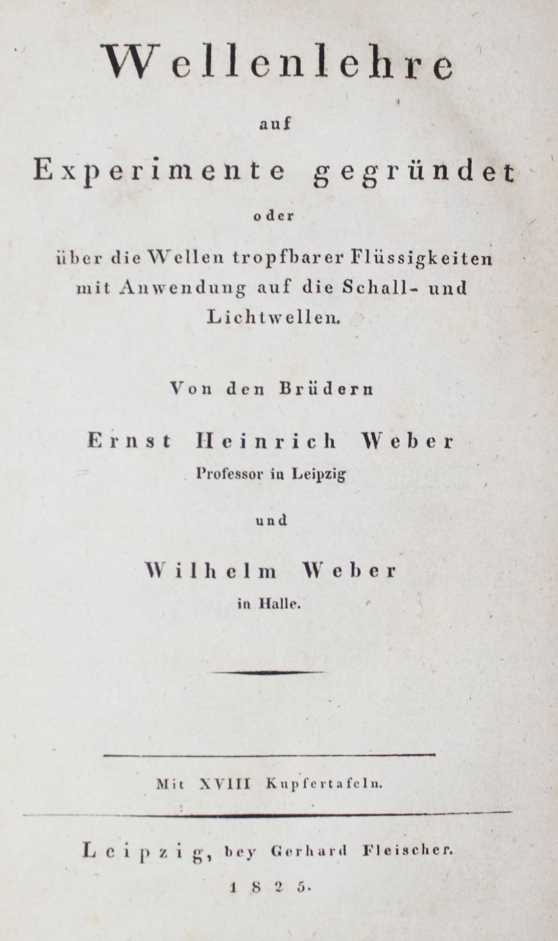 Weber,E.H. u. W.