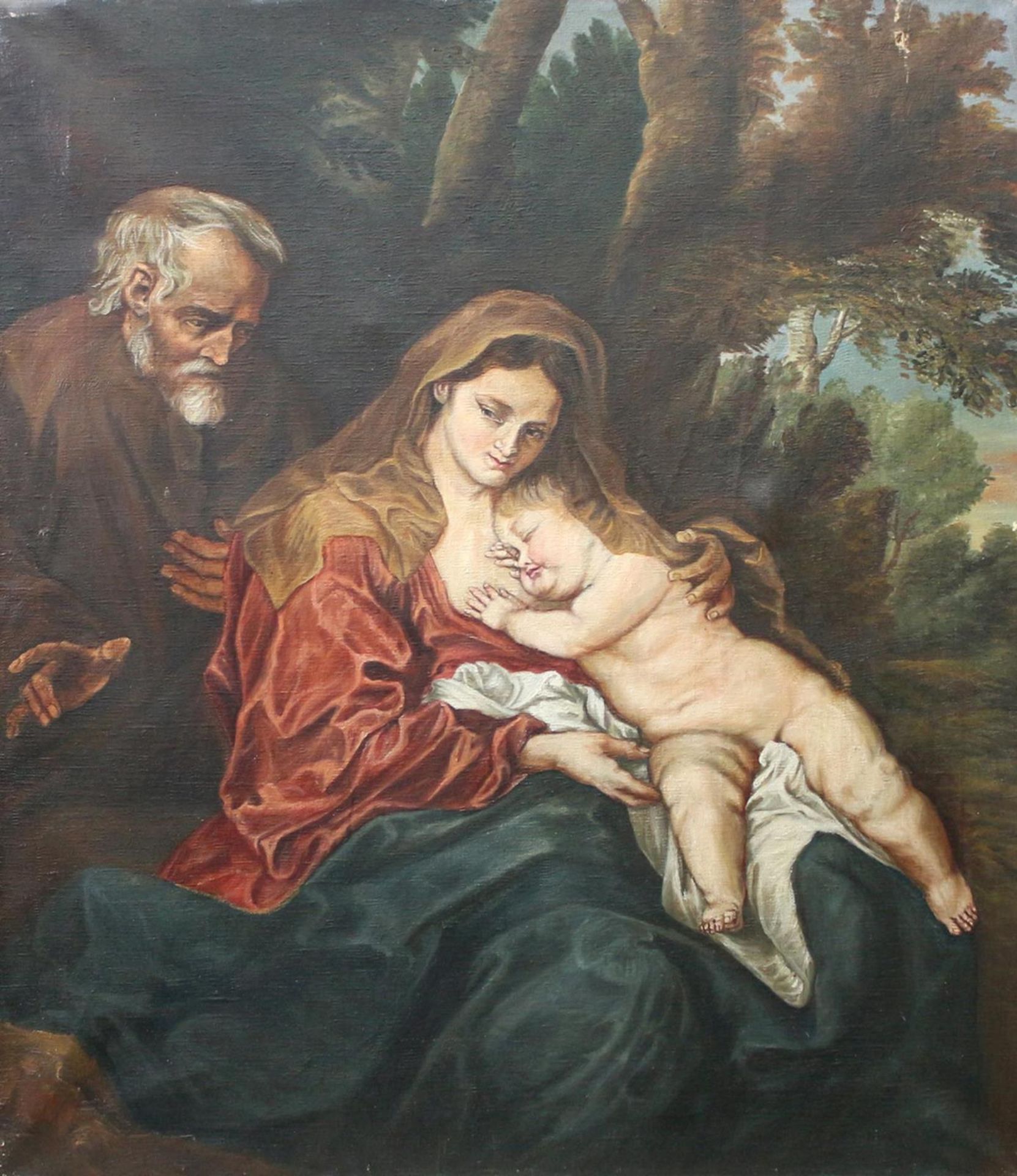 Maria mit Kind.
