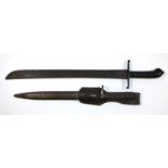 Seitengewehr u. Machete