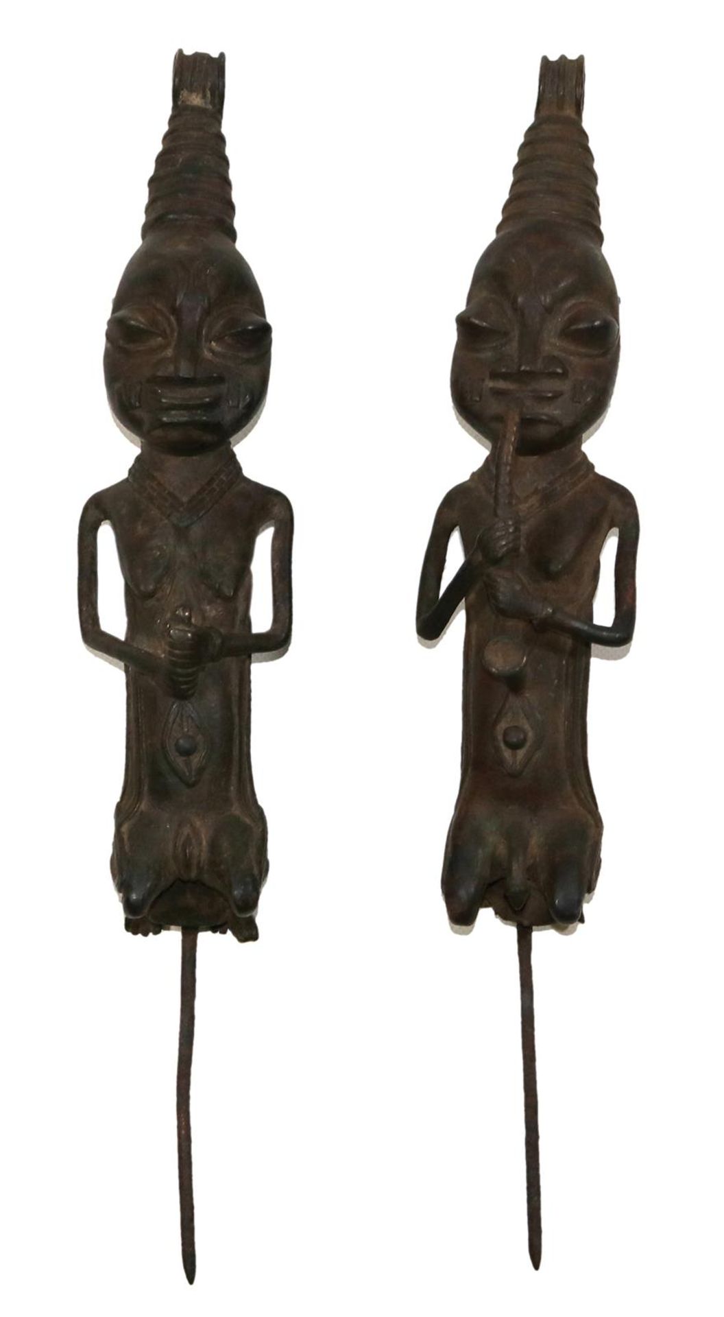 Benin Paar Ahnenfiguren