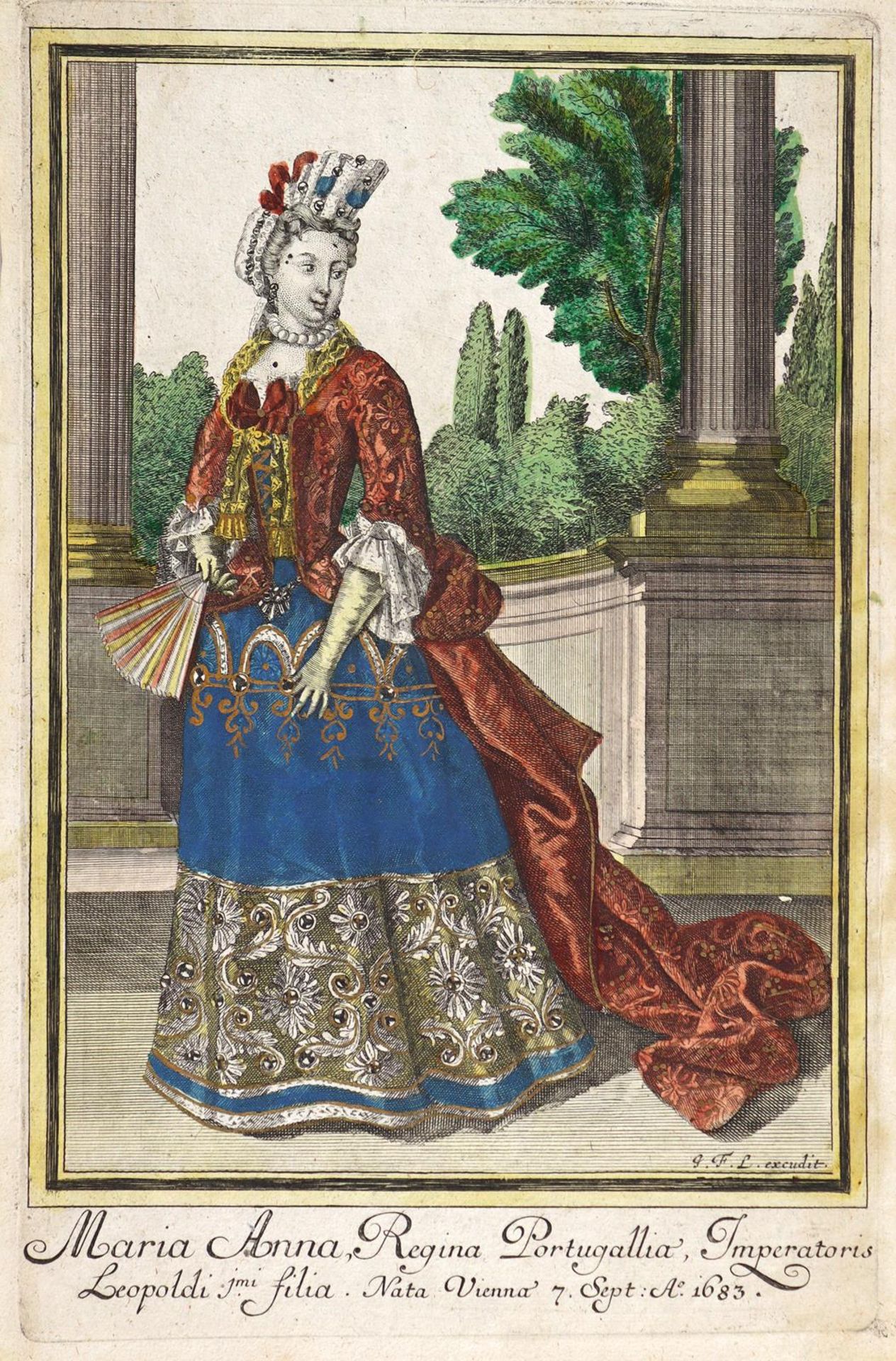 Maria Anna, Königin von Portugal.