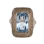 Ring mit Blautopas