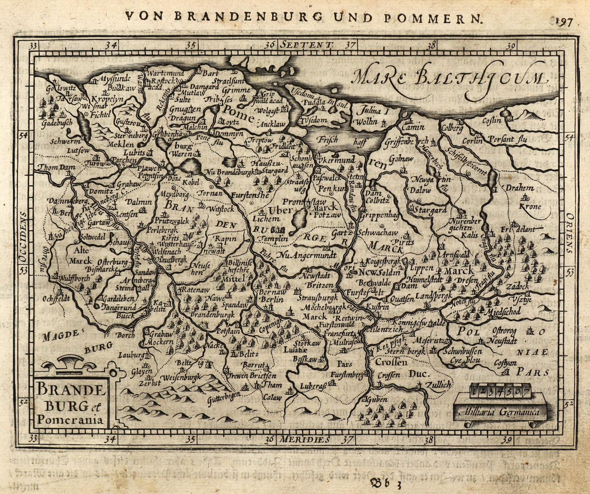 Brandenburg et Pomerania.