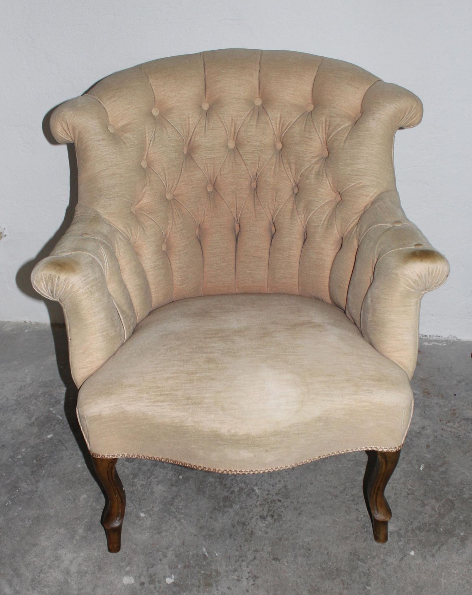 Barocksofa u. 2 Sessel. - Image 3 of 3