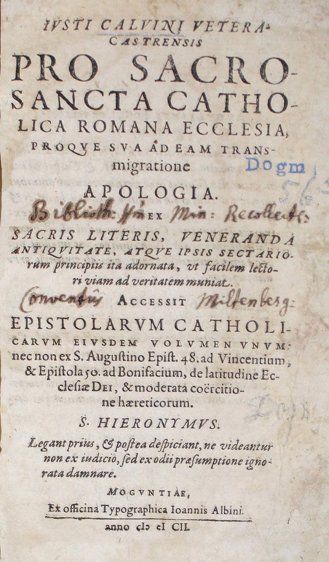 Calvinus (Baronius),J. (d.i. J.Kahl).