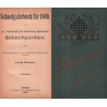 Bachmann, L. Schachjahrbuch für 1900. XI. Fortsetzung der Sammlung geistreicher Schachpartien.