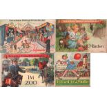 Kinderbuch. Drei Schreibers Stehauf - Bilderbücher. Jahrmarkt = Nr. 170; Märchen = Nr. 320 und Im